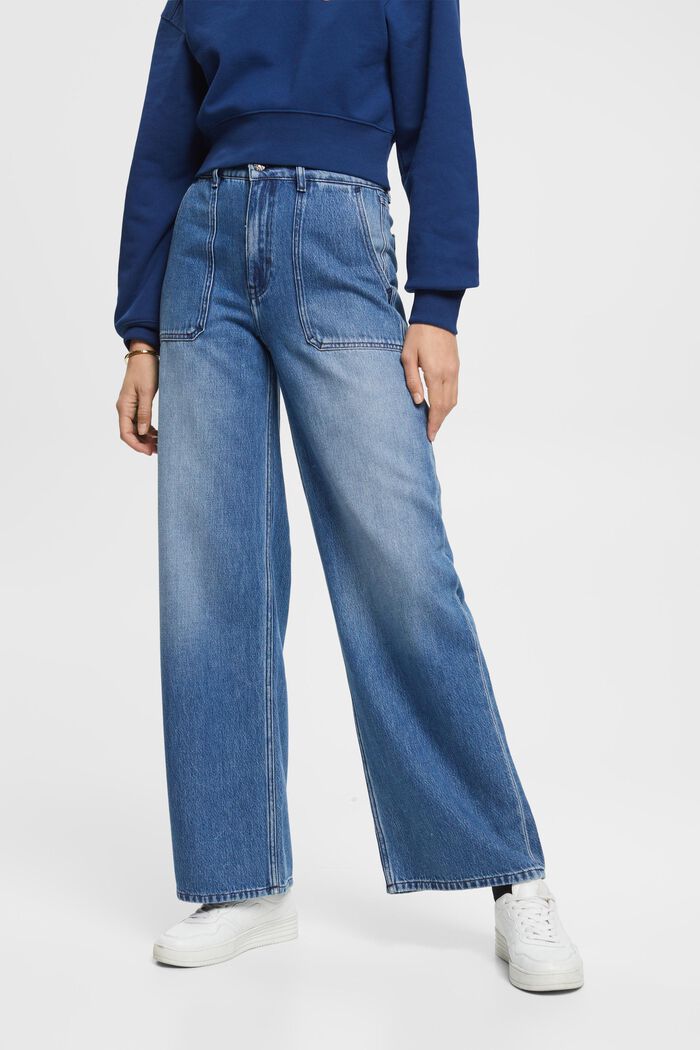 High-Rise-Jeans im Carpenter Fit