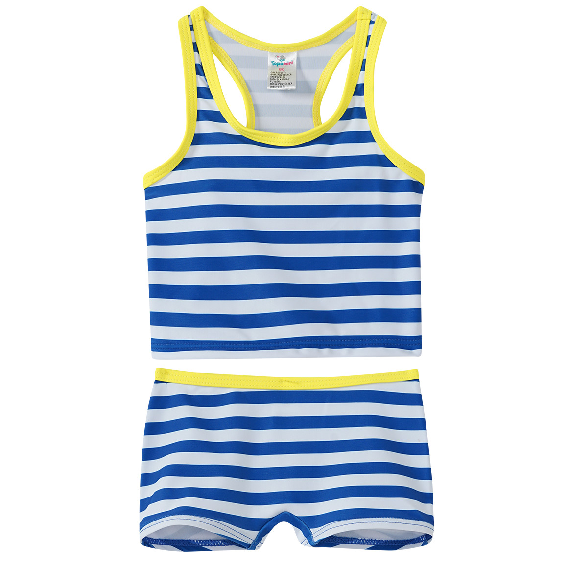 Baby Bikini im Streifen-Look