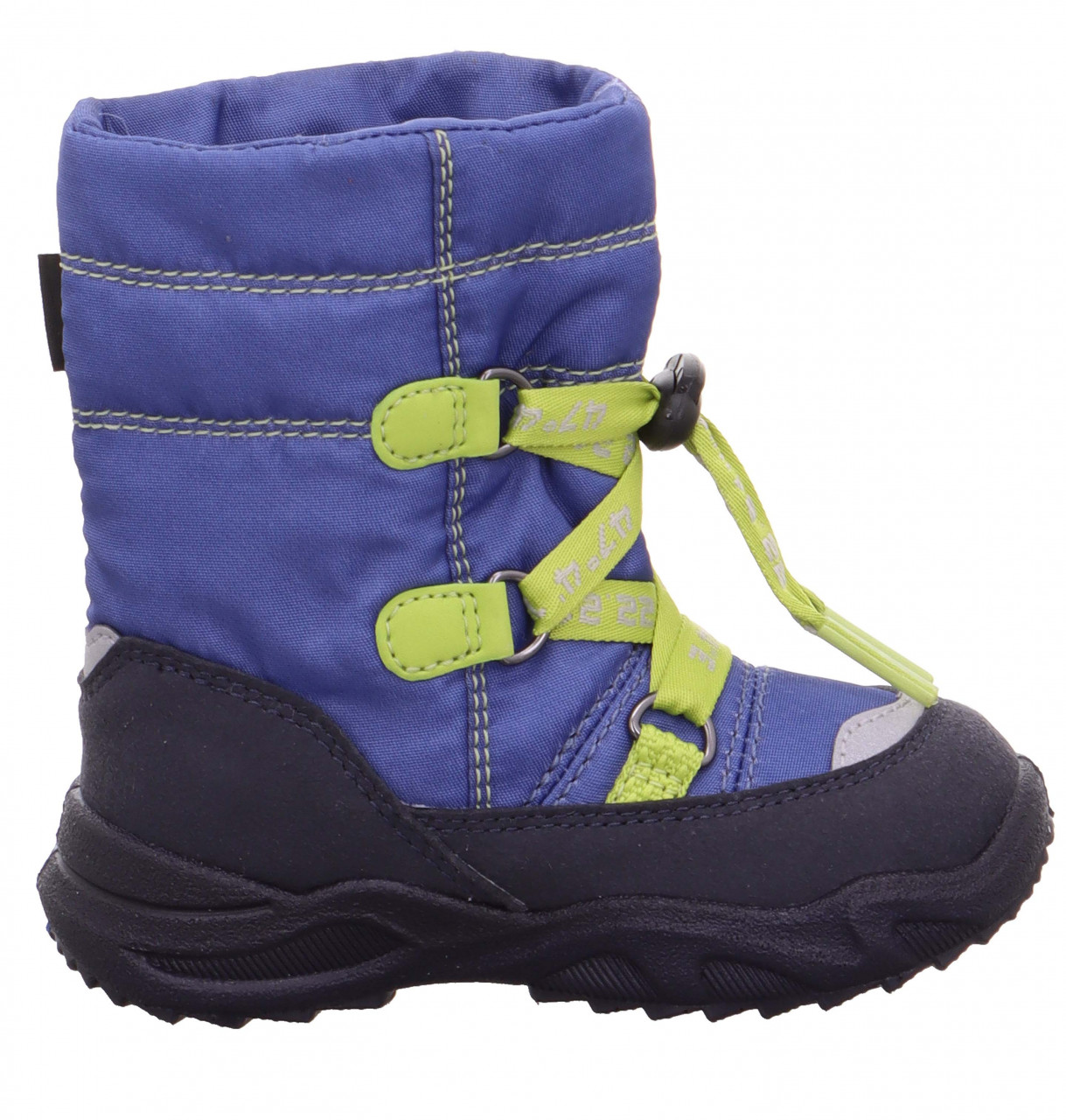 GLACIER - Blau/HellgrünStiefel mit Schnürung