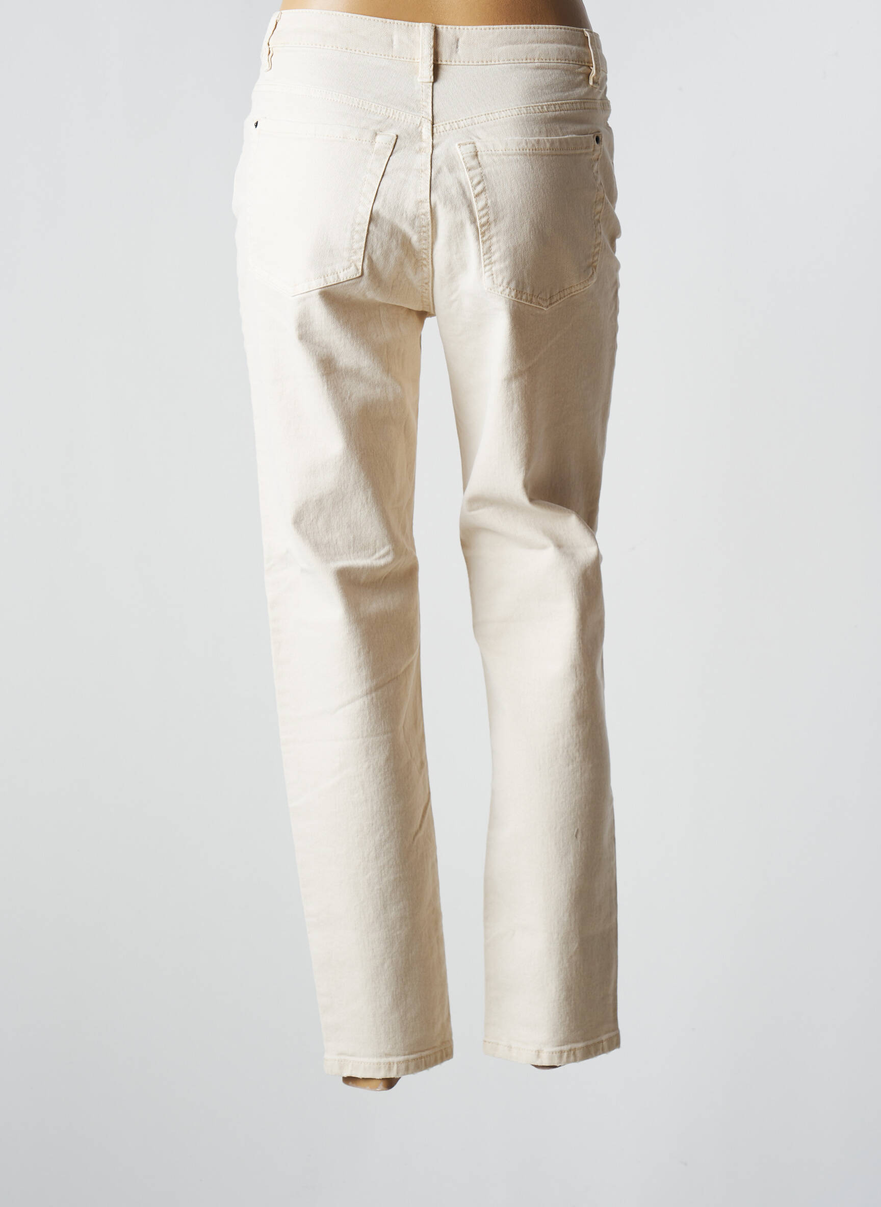 Esprit Jean Mom Femme couleur beige