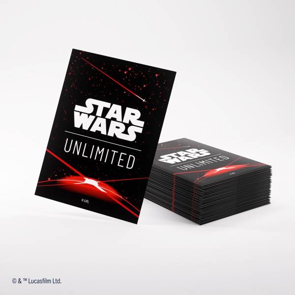Star Wars: Unlimited Art Sleeves - Space Red (Einzelartikel)