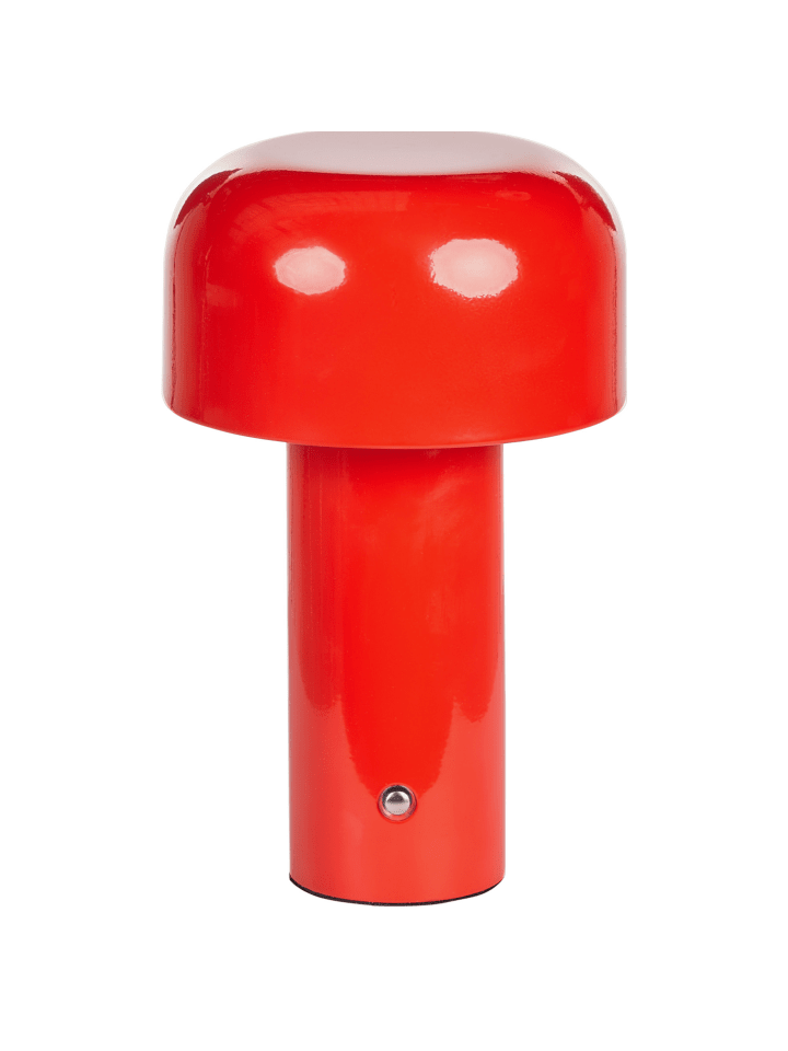 Beliani Tischleuchten BESOS in Rot - (W) 12 x (H) 21 x (L) 12 cm günstig kaufen onesize