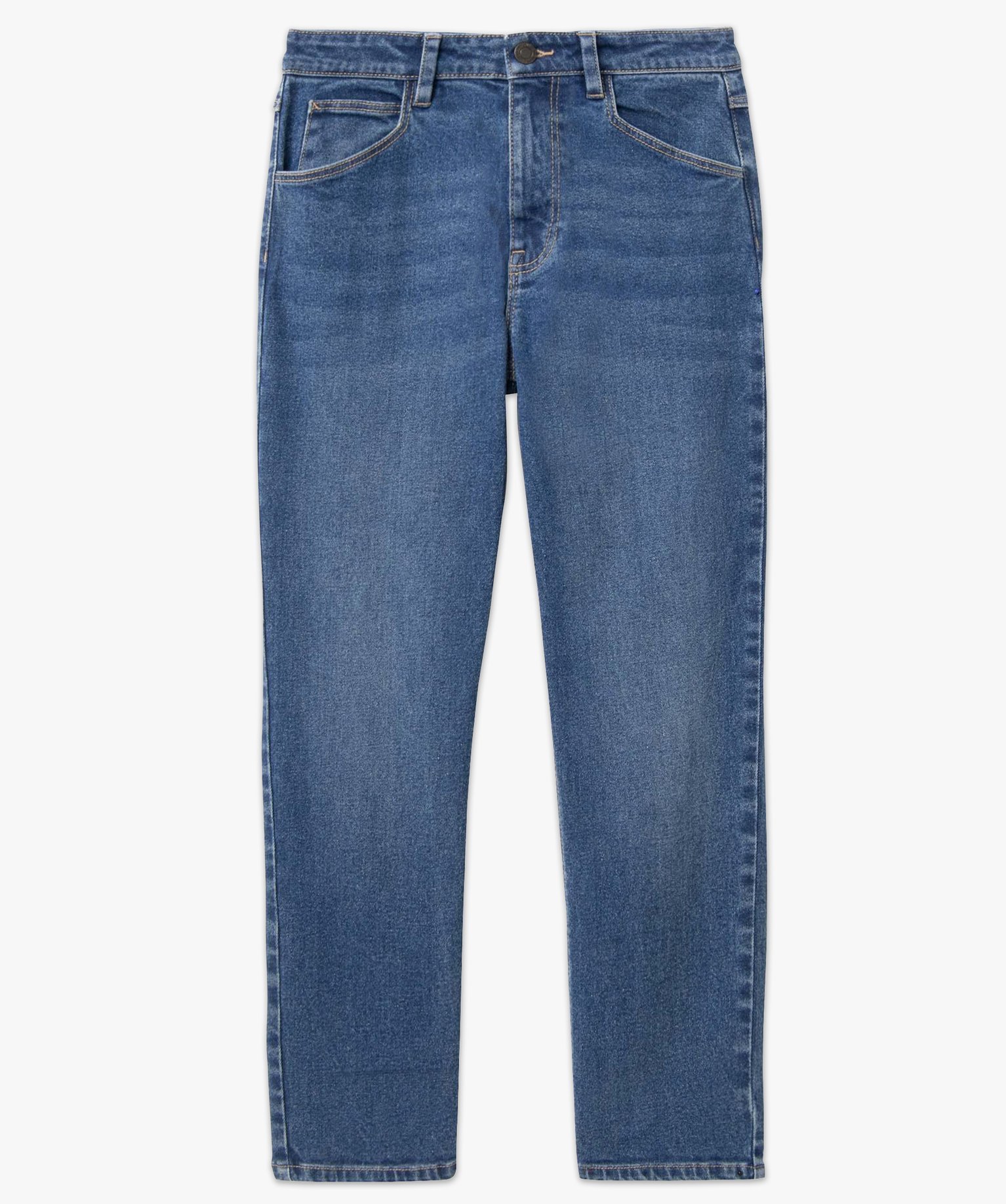 Jean femme coupe large et court taille haute - Camps United stone | GEMO