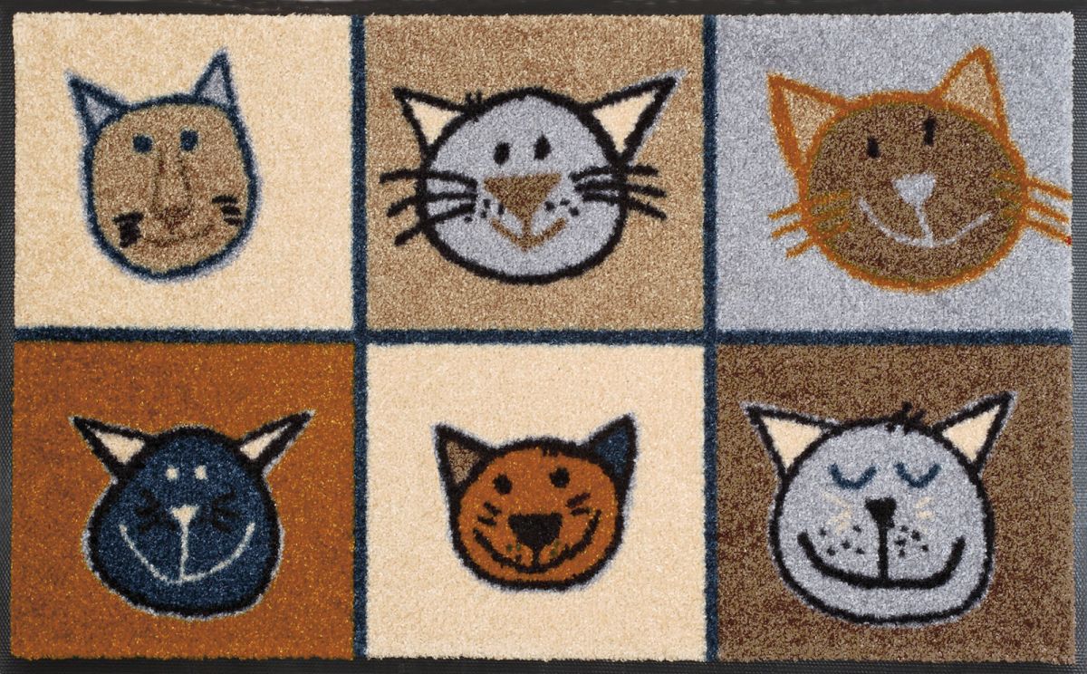 Fußmatte wash dry Miau Miau 50 x 75 cm