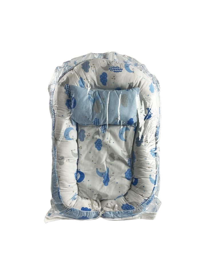 just2little Babynest mit Kissen in Turkis günstig kaufen onesize