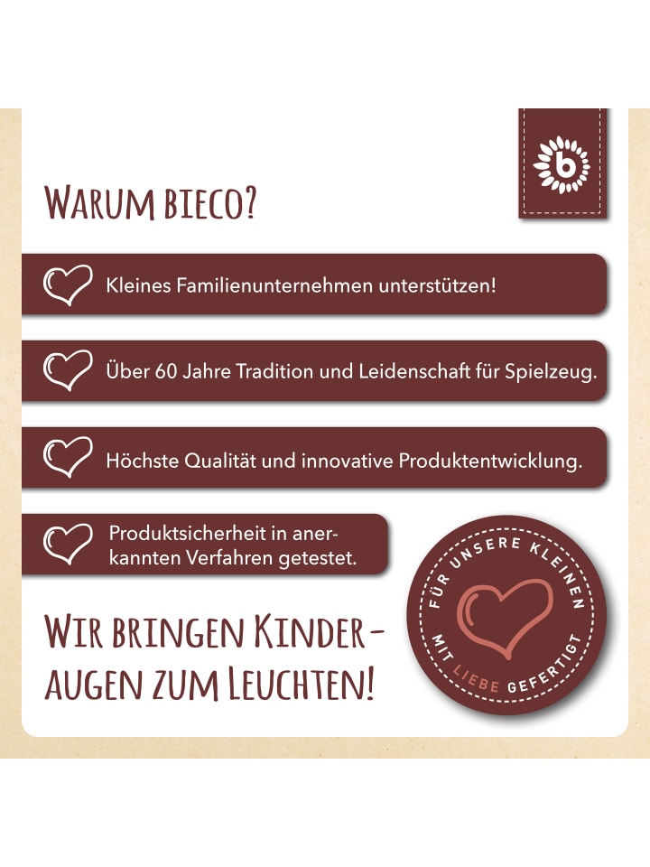 Bieco Spielwaren Beißring Silikon Torte - ab Geburt in Braun günstig kaufen onesize