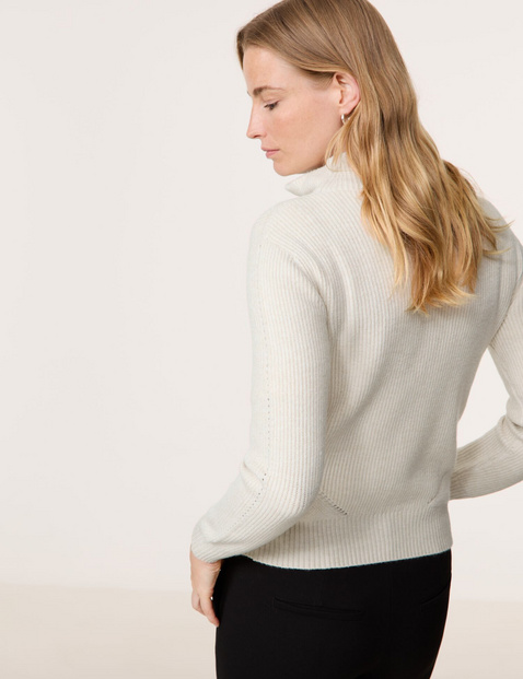 Strickjacke mit 2-Wege-Reißverschluss