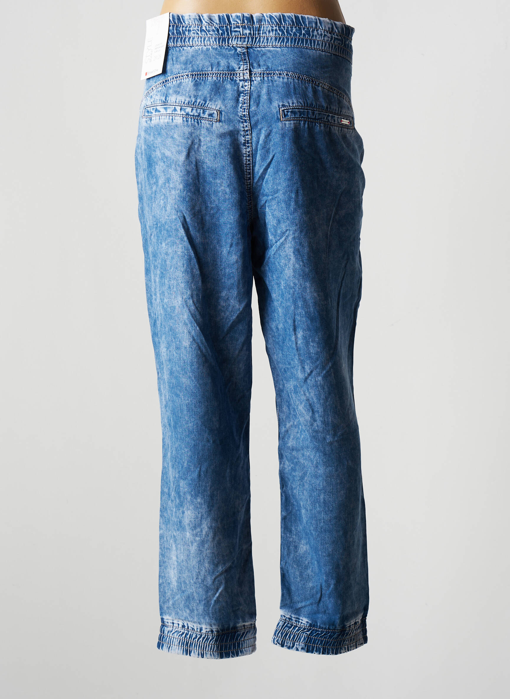 Street One Jeans Coupe Droite Femme couleur bleu