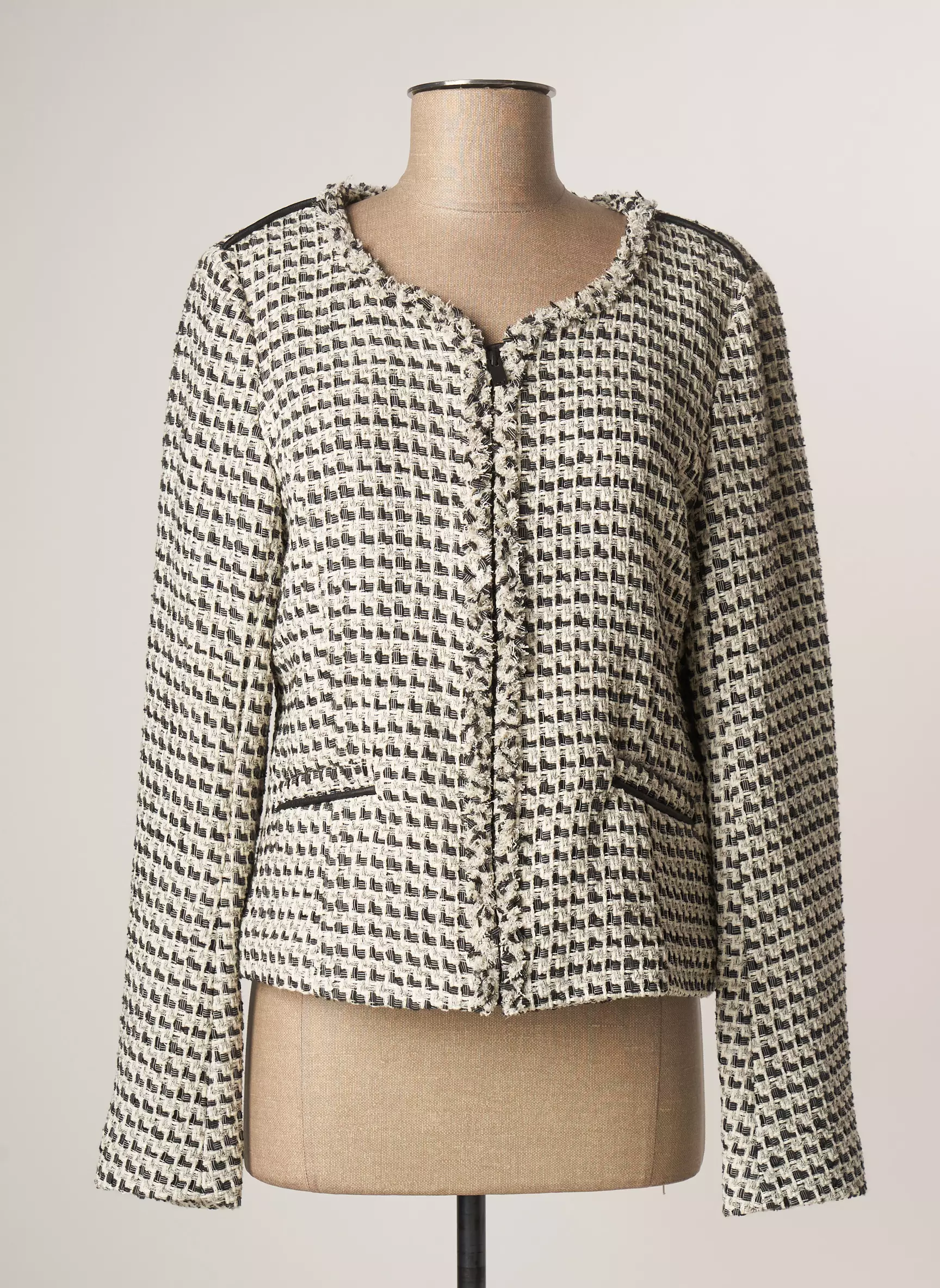 One Step Vestecasual Femme couleur beige