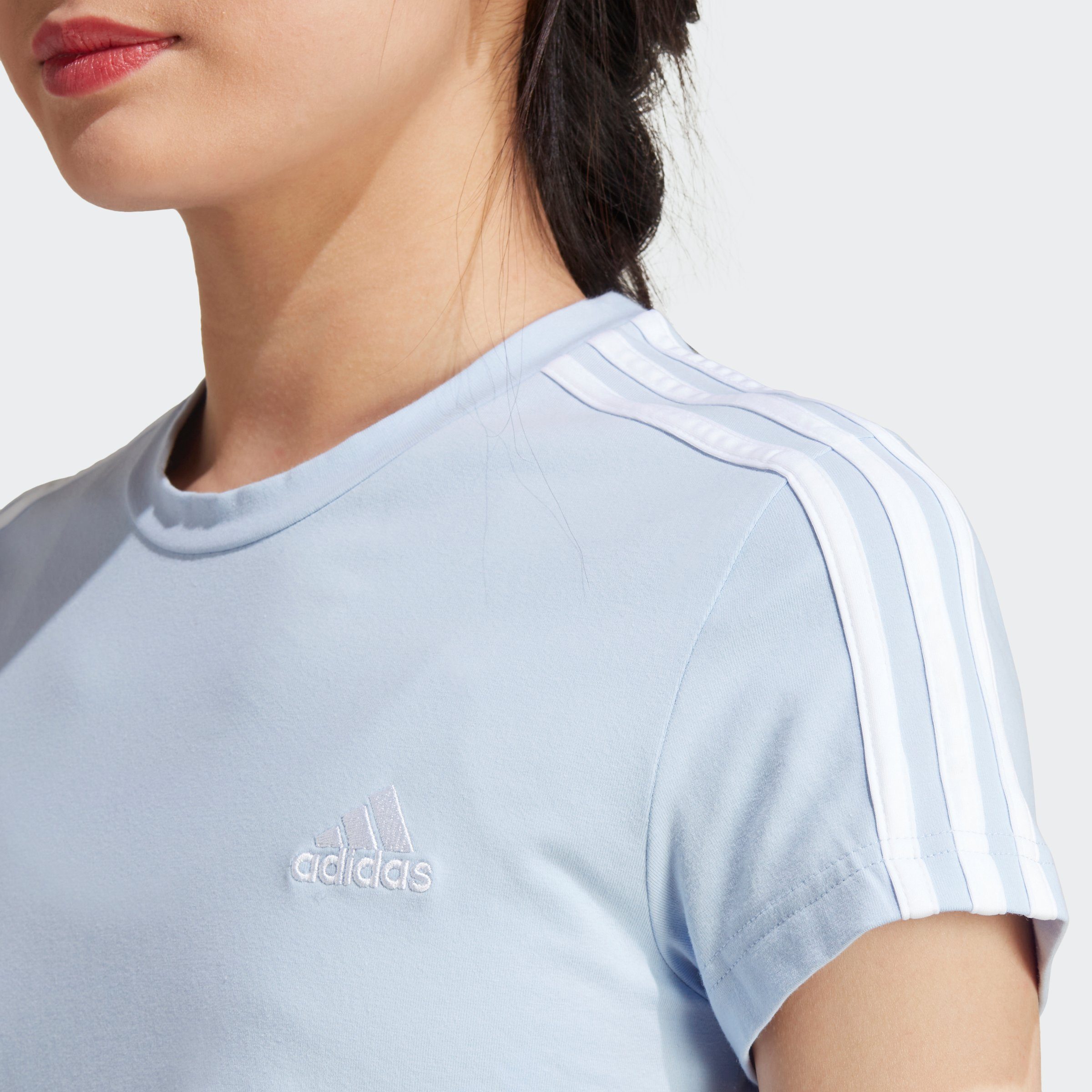adidas Sportswear Sommerkleid ESSENTIALS 3STREIFEN KLEID