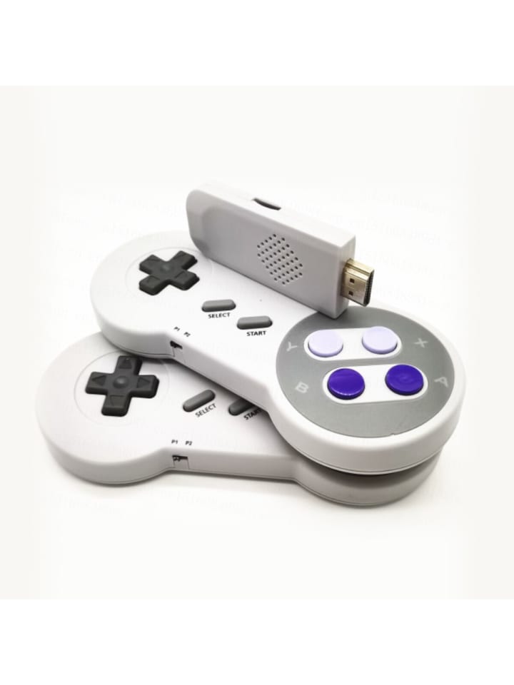 COFI 1453 Retro-Spielekonsole kabelloser HD-Spaß und vielseitige Möglichkeiten in Grau günstig kaufen onesize