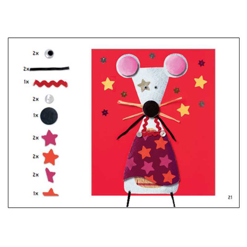 Coffret Collages des petits Djeco