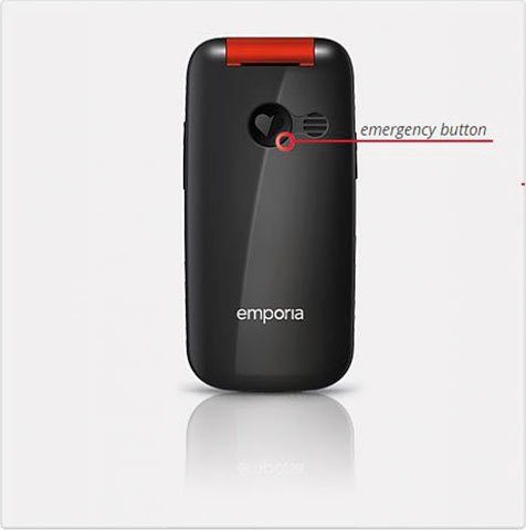 Emporia One Klapphandy (4,32 cm/1,7 Zoll, 2 MP Kamera)