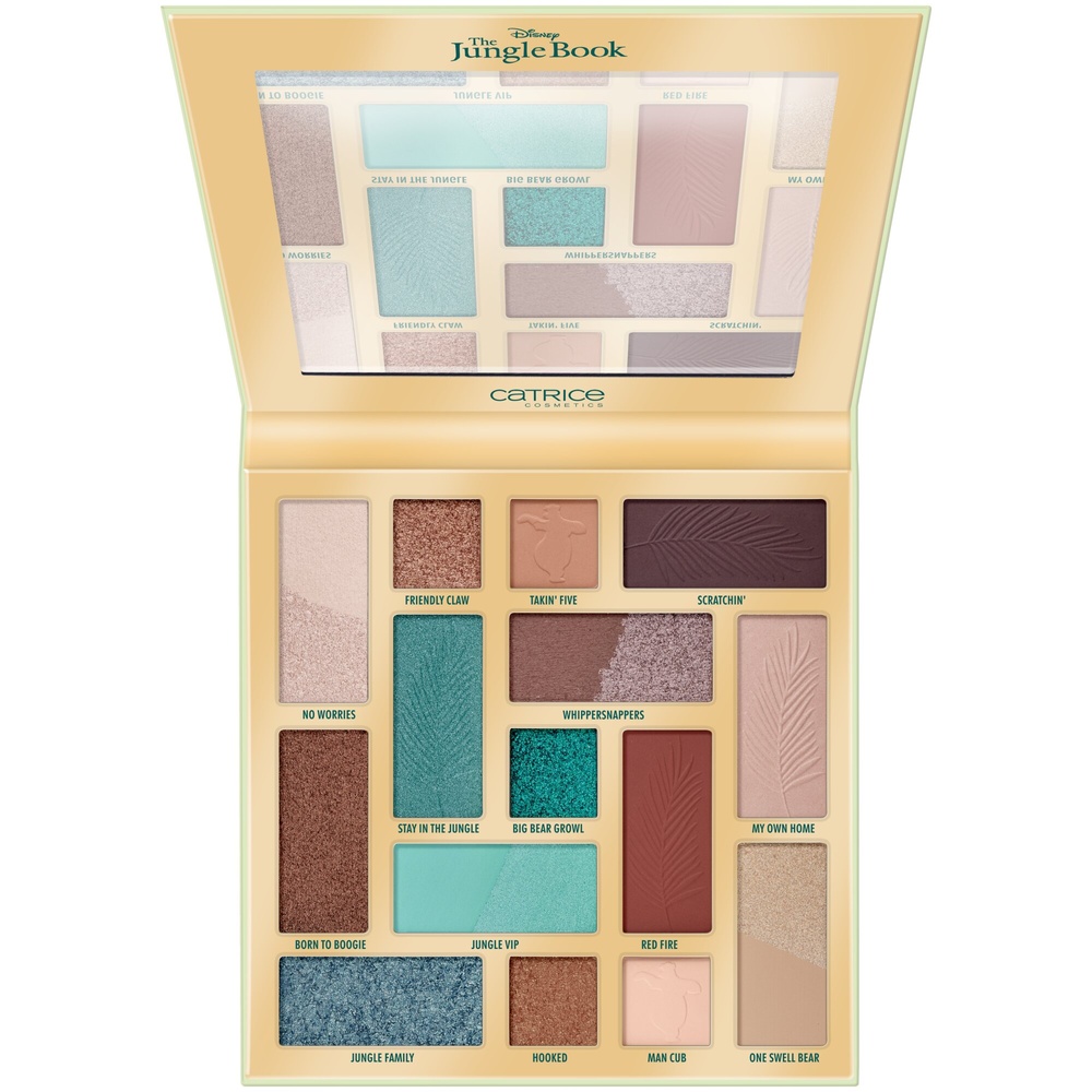 catrice Disney The Jungle Book Palette Fard à Paupières 030 Palette d'Ombres à Paupières