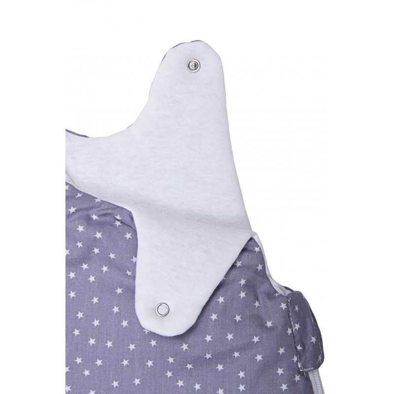 Gigoteuse naissance Hiver Coton Bio à motifs étoiles