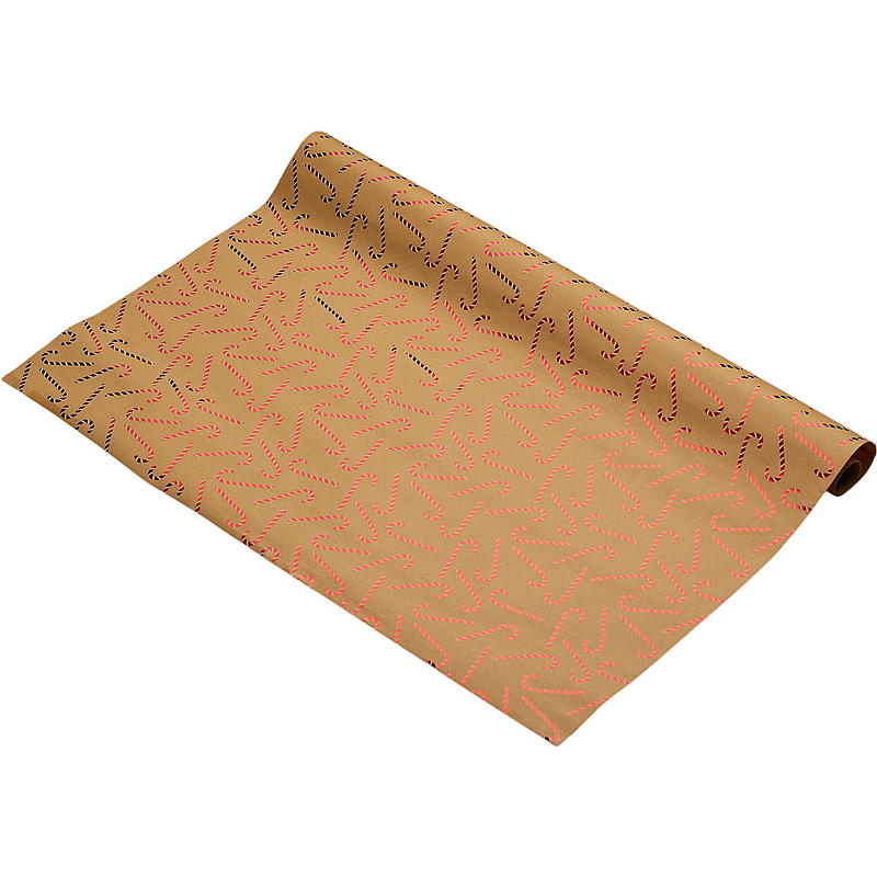 Home Julepapir 2 m x 70 cm hotfoil Kraft