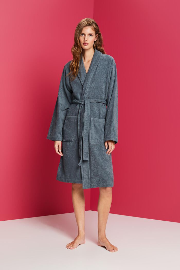 Unisex-Bademantel, 100% Baumwolle