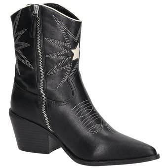La Strada Cowboy Boots in schwarz