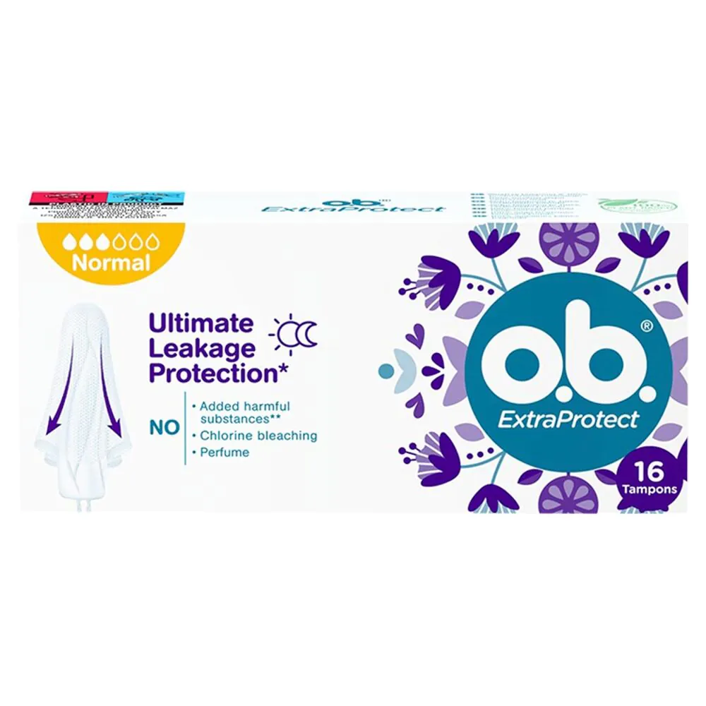 ob Extra Protect tamponai normalūs