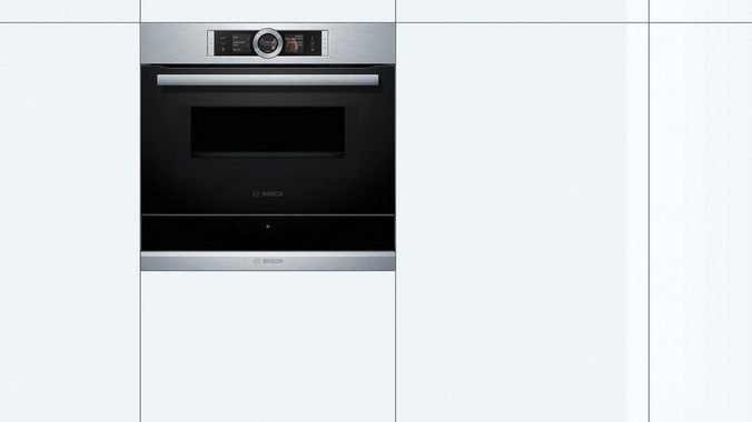 BOSCH Zubehörschublade BIE630NS1, Push-Pull-Mechanismus