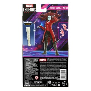 What If...? Marvel Legends Actionfigur Khonshu BAF: Zombie Scarlet Witch 15 cm