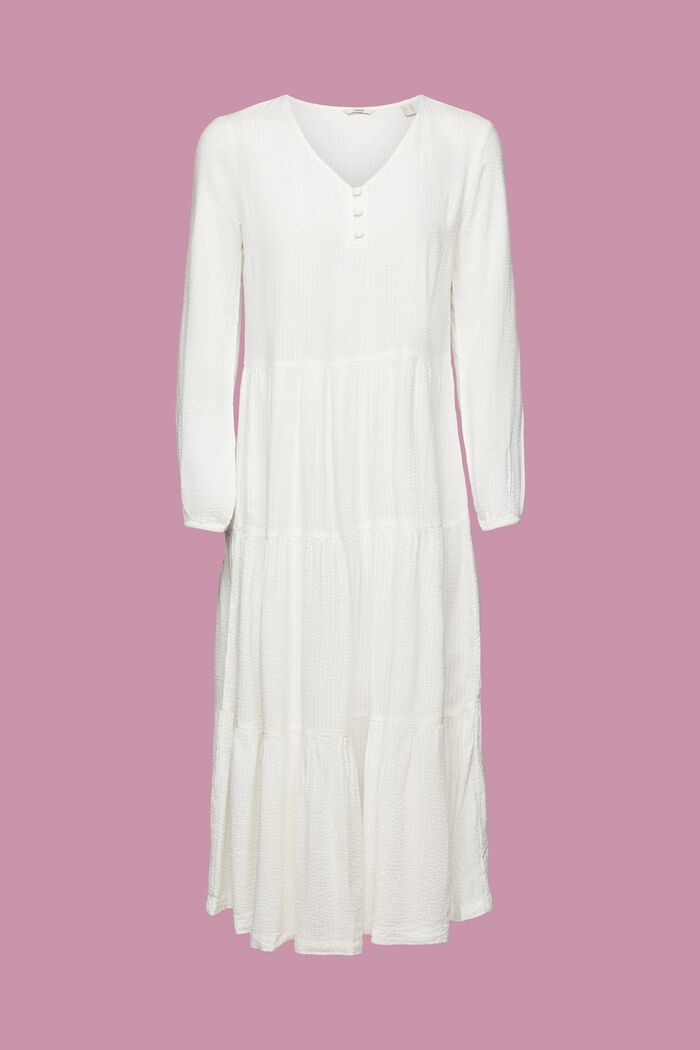 Seersucker-Strandkleid