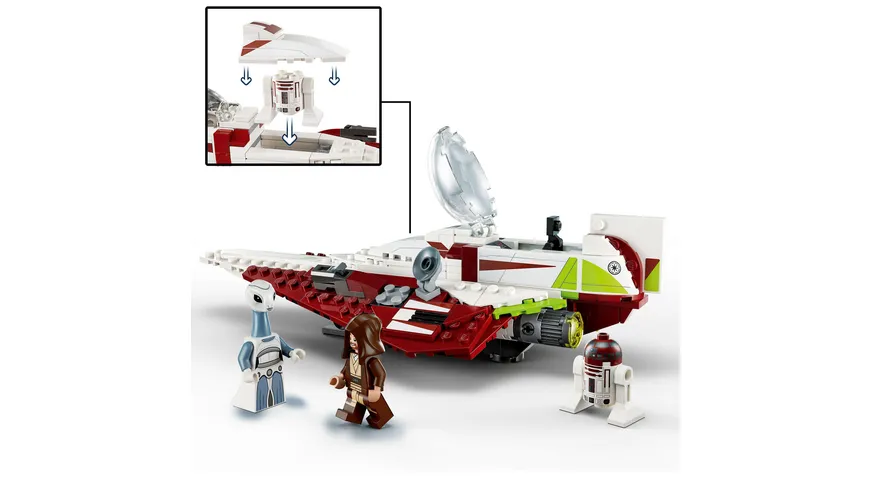 LEGO Star Wars 75333 Obi-Wan Kenobis Jedi Starfighter Set
