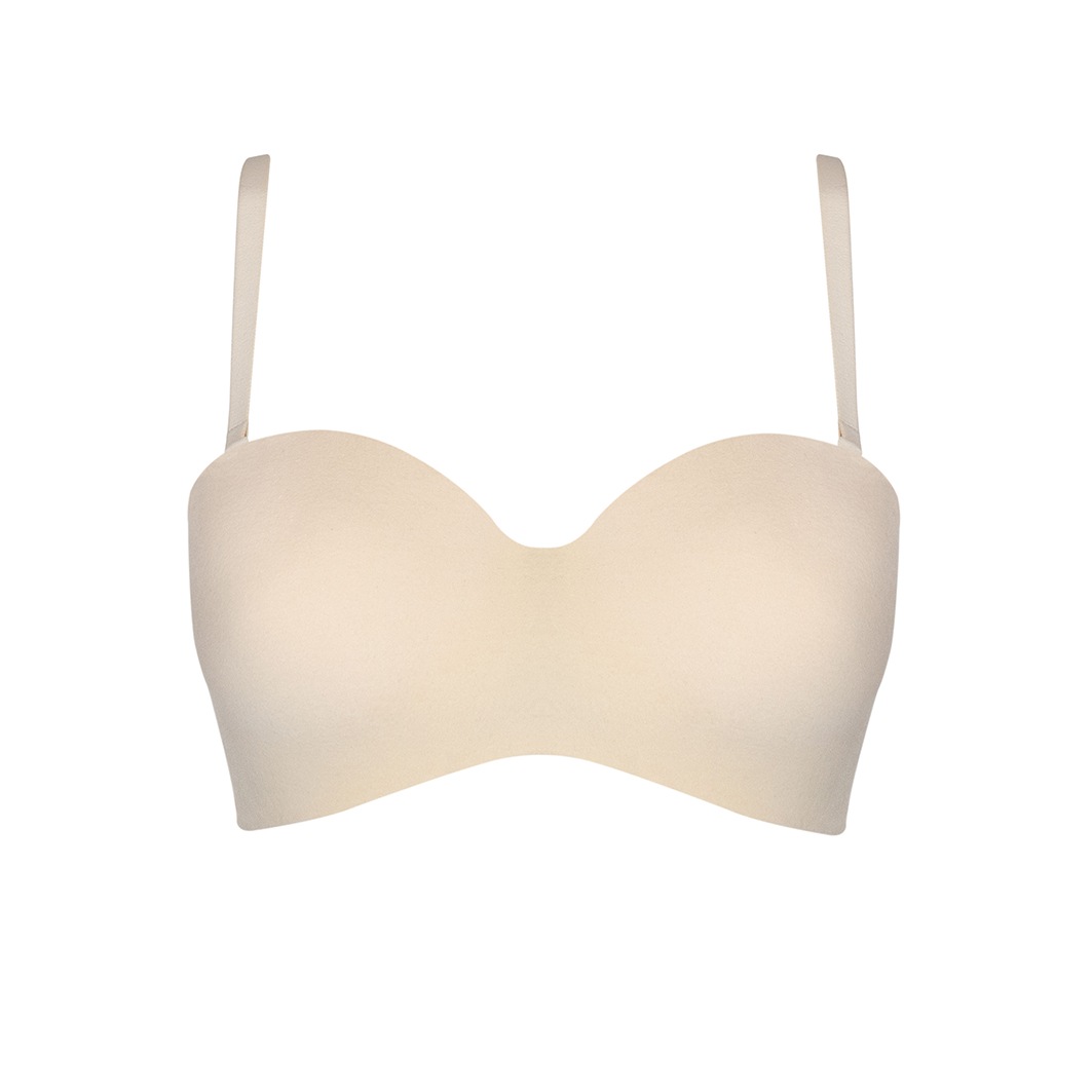 Luxury Strapless Bra Latte