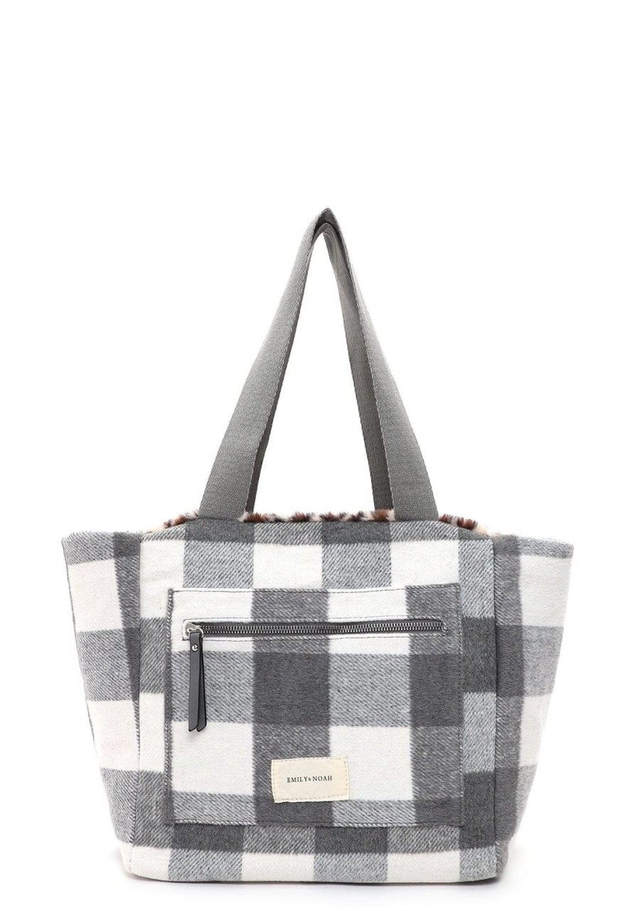 CALPIERRE Handtaschen grau Ingeborg