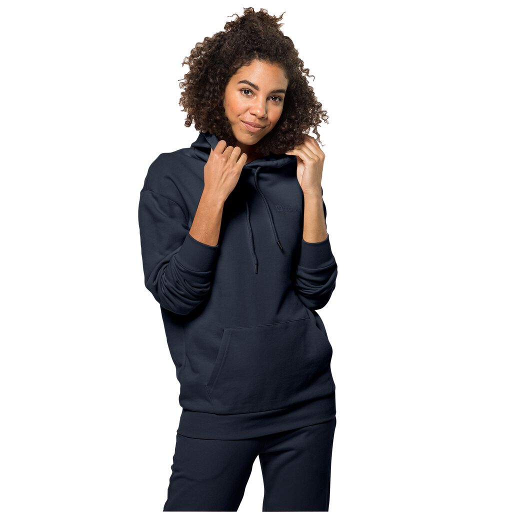 ESSENTIAL HOODY W Hoodie aus Bio-Baumwolle Damen