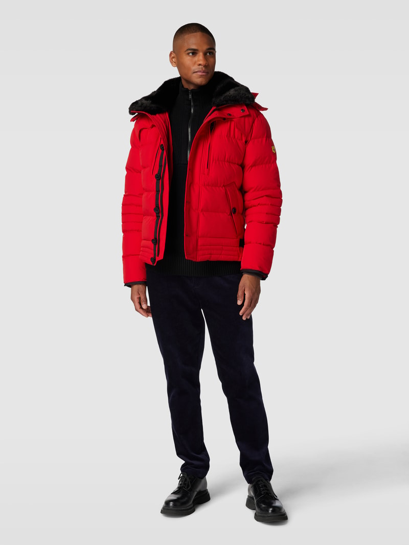 Funktionsjacke mit Label-Details Modell 'STARSTREAM' in rot