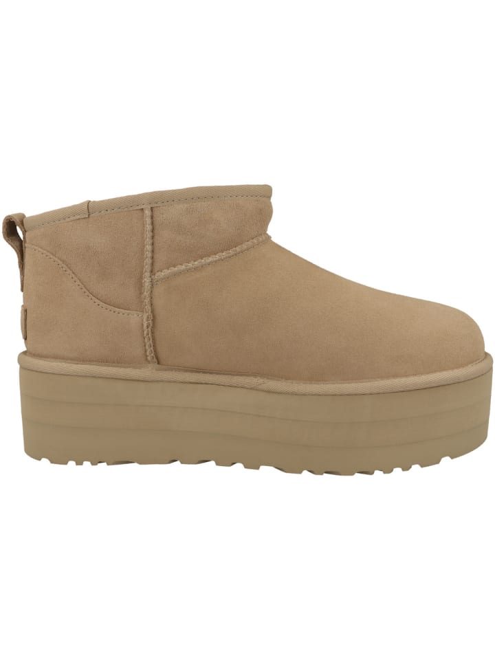 UGG Boots Classic Ultra Mini Platform in beige günstig kaufen