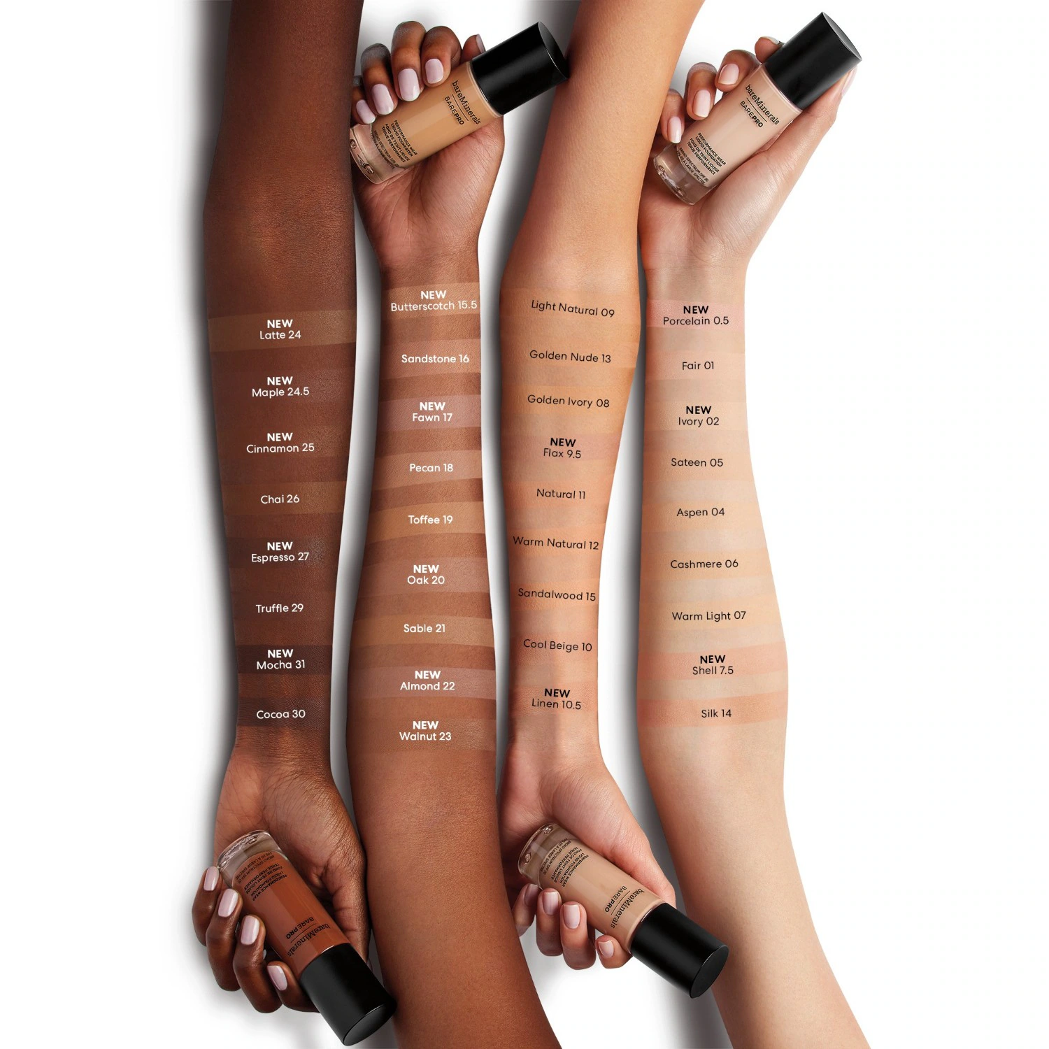 Fondotinta liquido a tenuta perfetta bareMinerals