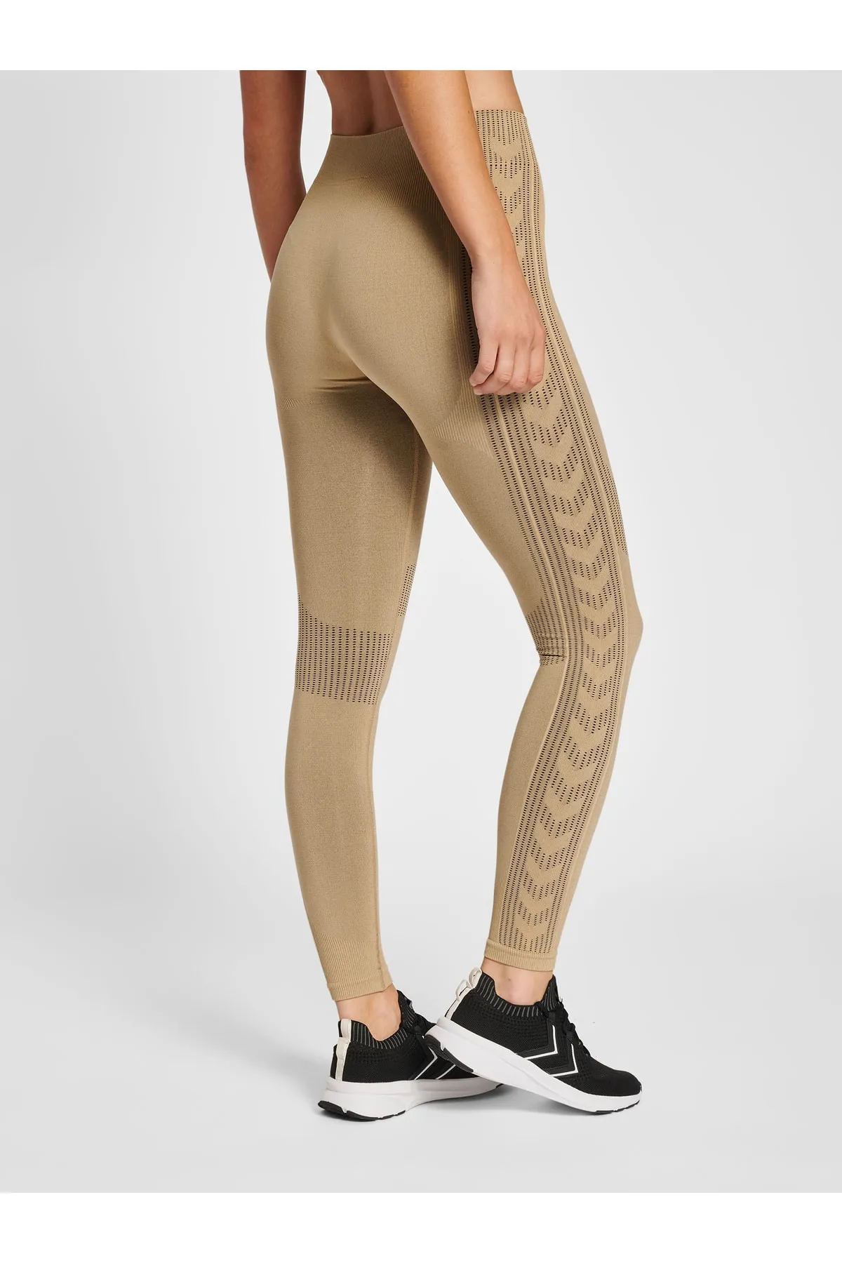 hummel  Sport-Leggings - Gelb - Mittlerer Bund