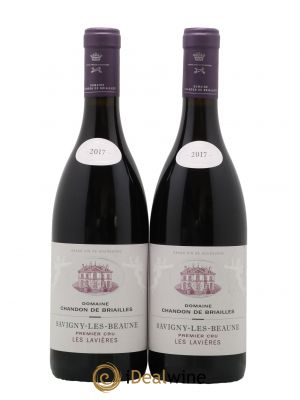 Savigny-lès-Beaune 1er Cru Les Lavières Chandon de Briailles  2017 - Lot de 2 Bouteilles
