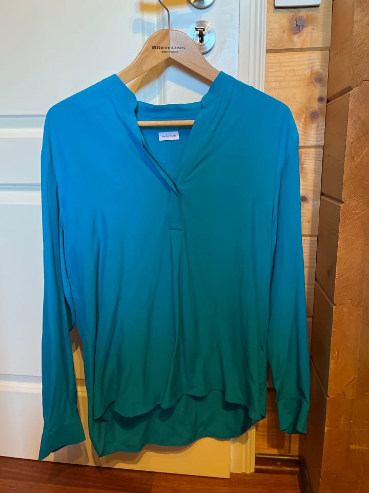 Seidensticker Bluse in Hellblau günstig kaufen 38