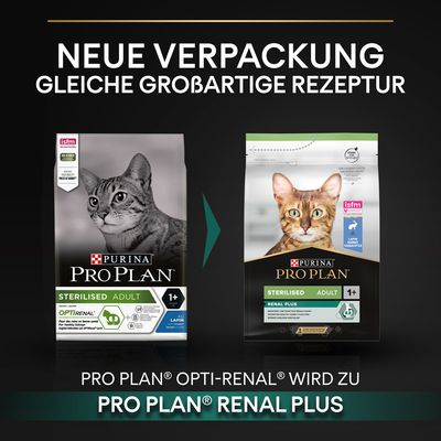 PURINA PRO PLAN Sterilised Adult Renal Plus Kaninchen