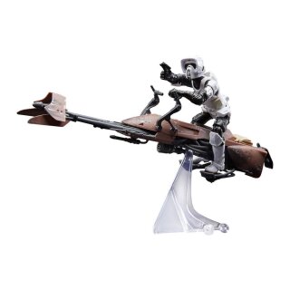 Star Wars Episode VI Vintage Collection Fahrzeug mit Figur: Speeder Bike & Scout Trooper