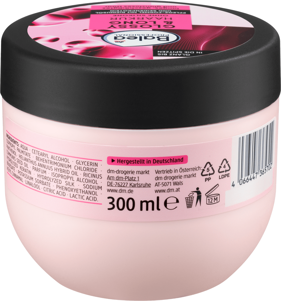 Haarkur Glossy & Long, 300 ml