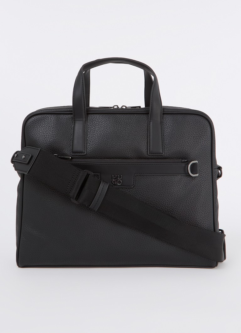 Brašna na notebook HUGO BOSS s přihrádkou na 15palcový notebook a odnímatelným ramenním popruhem
