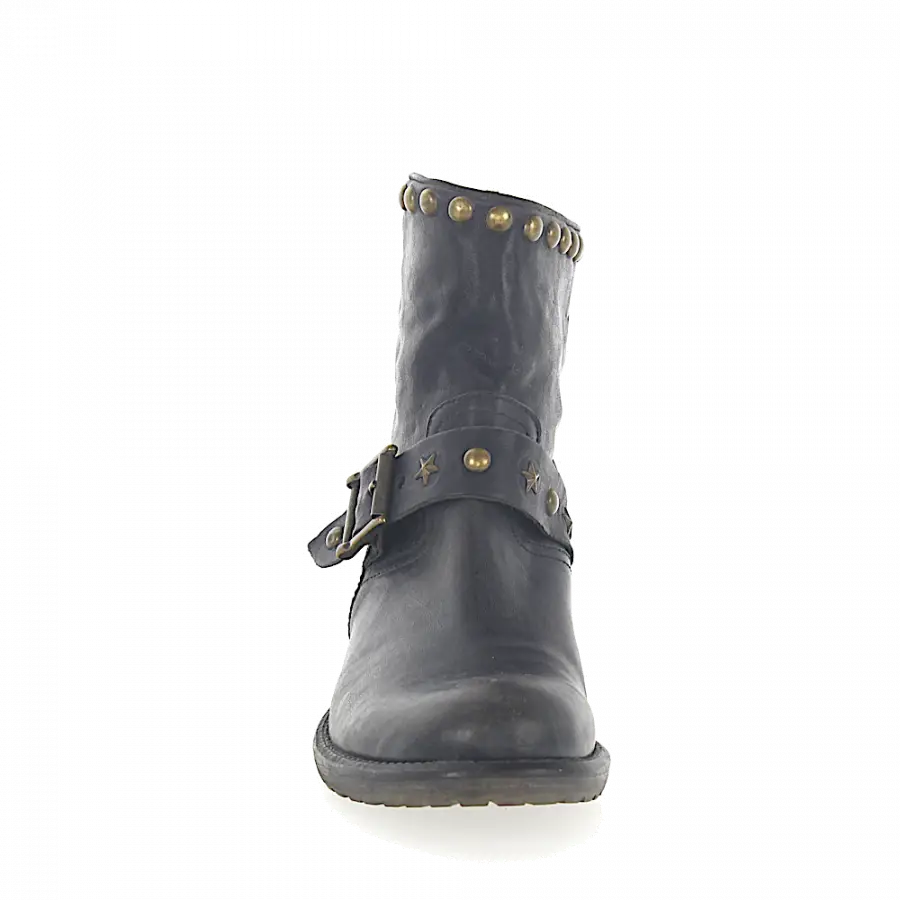 Budapester - Cowboy-/ Bikerstiefeletten 597 - blau