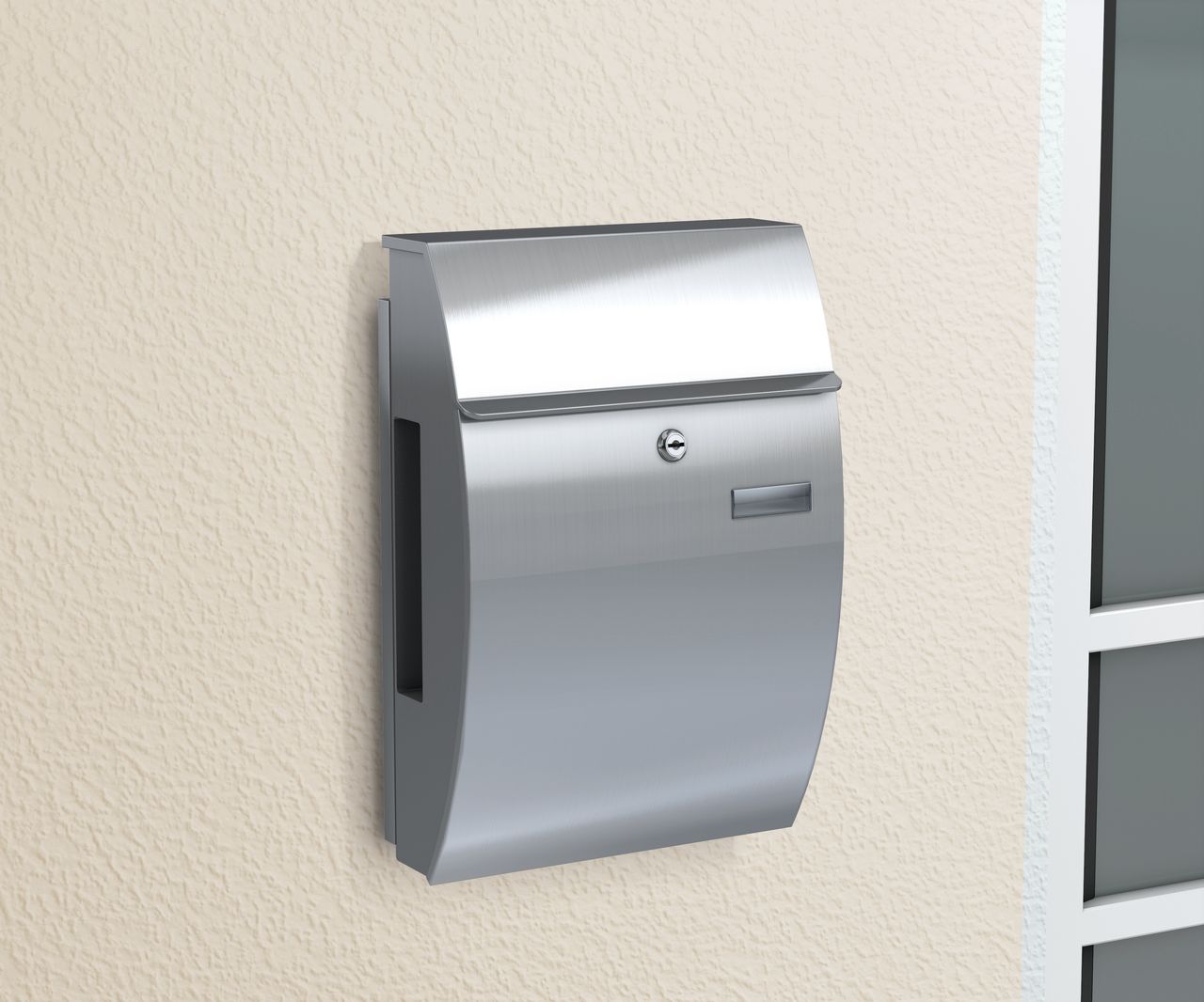 Basi Briefkasten - BK 1000Z1 - Edelstahl