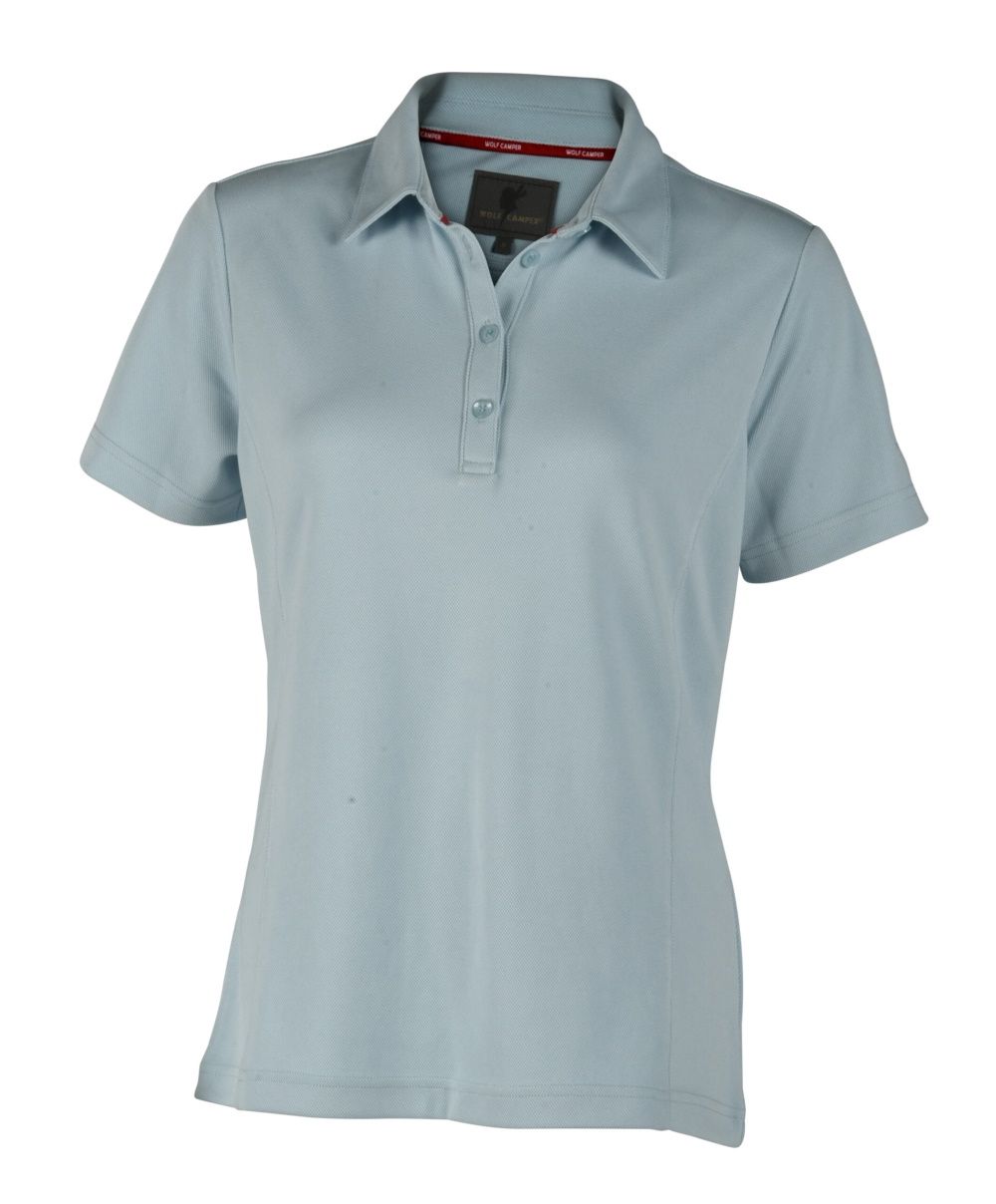 Wolf Camper Victoria Aqua Damen Poloshirt