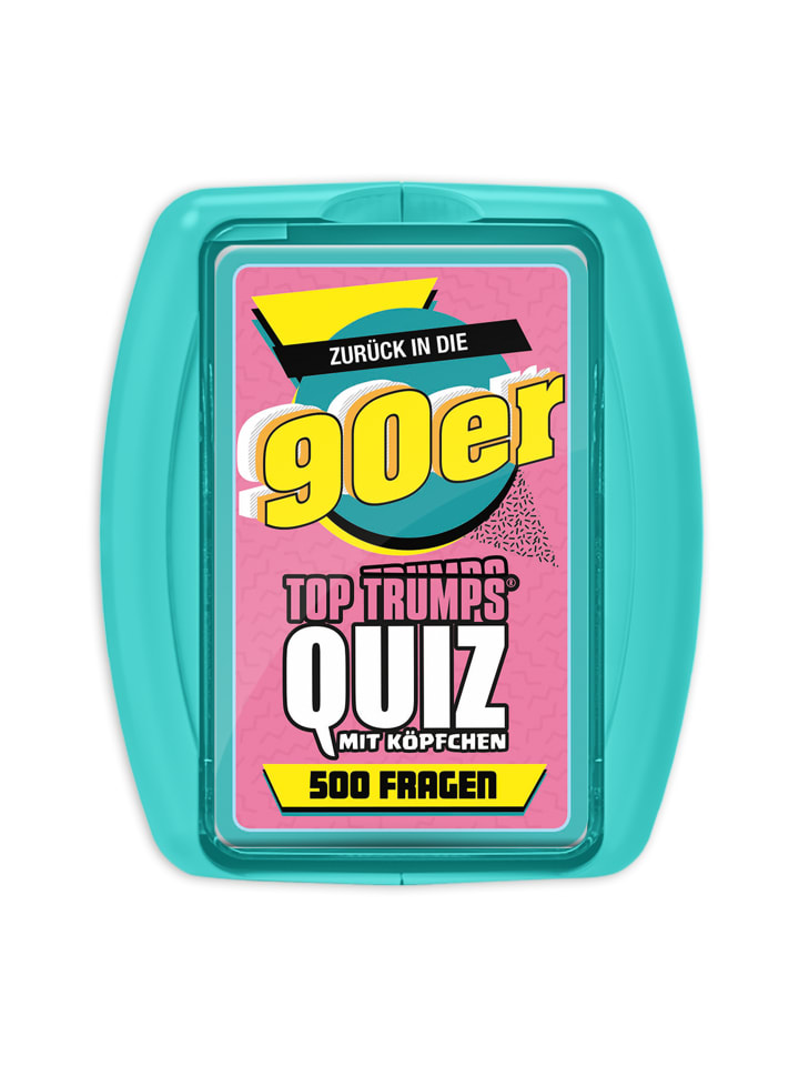 Winning Moves Top Trumps Quiz 90er Ratespiel Wissensspiel in bunt günstig kaufen onesize