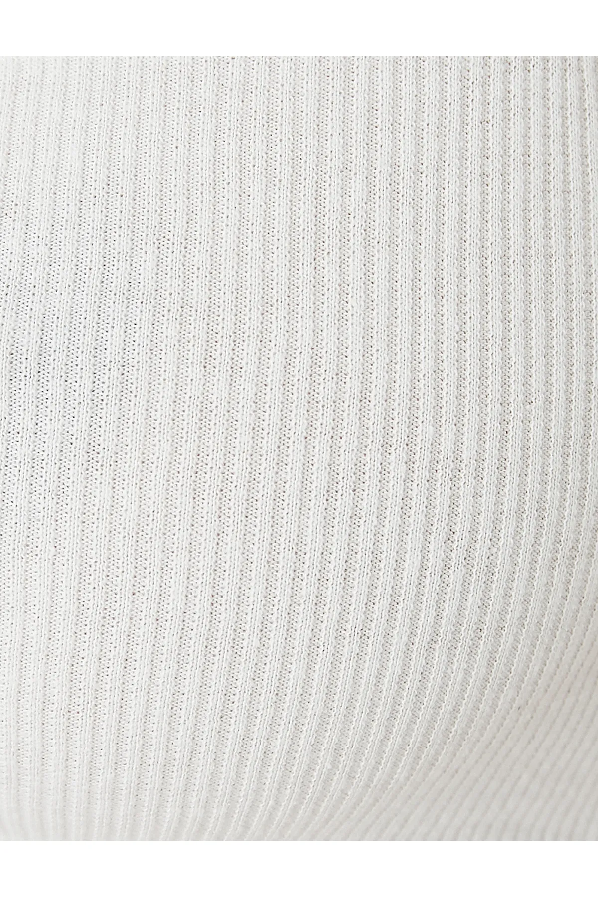 Koton  Crop Tank Top aus Baumwolle mit quadratischem Ausschnitt und dünnen Trägern