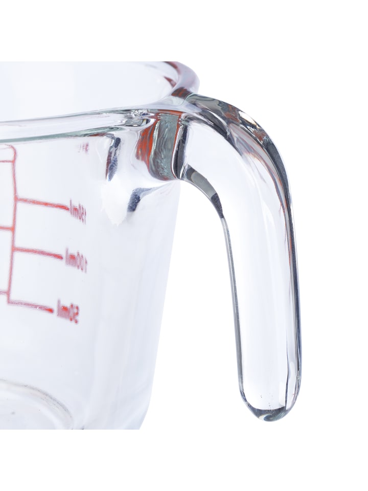relaxdays Glas-Messbecher in Transparent - 250 ml günstig kaufen onesize