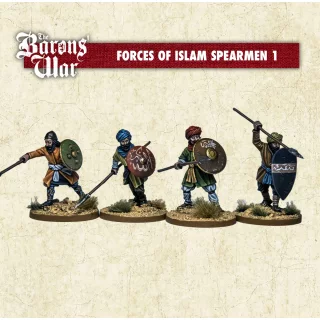 Barons War: Outreamer - Ayyubid Spearmen 1 (Forces of Islam) (4)