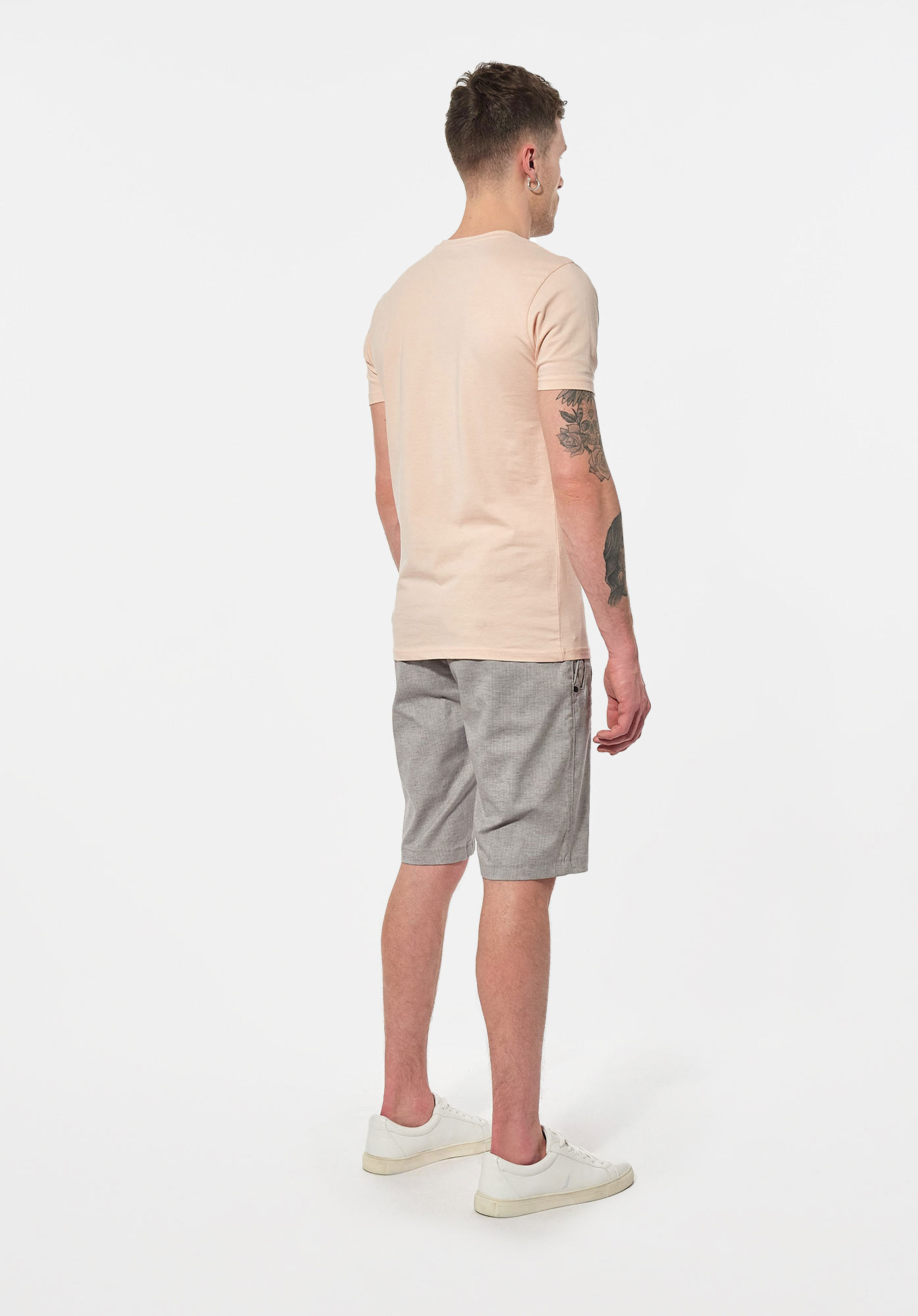 NOCI   Short gris chinÃ© Homme