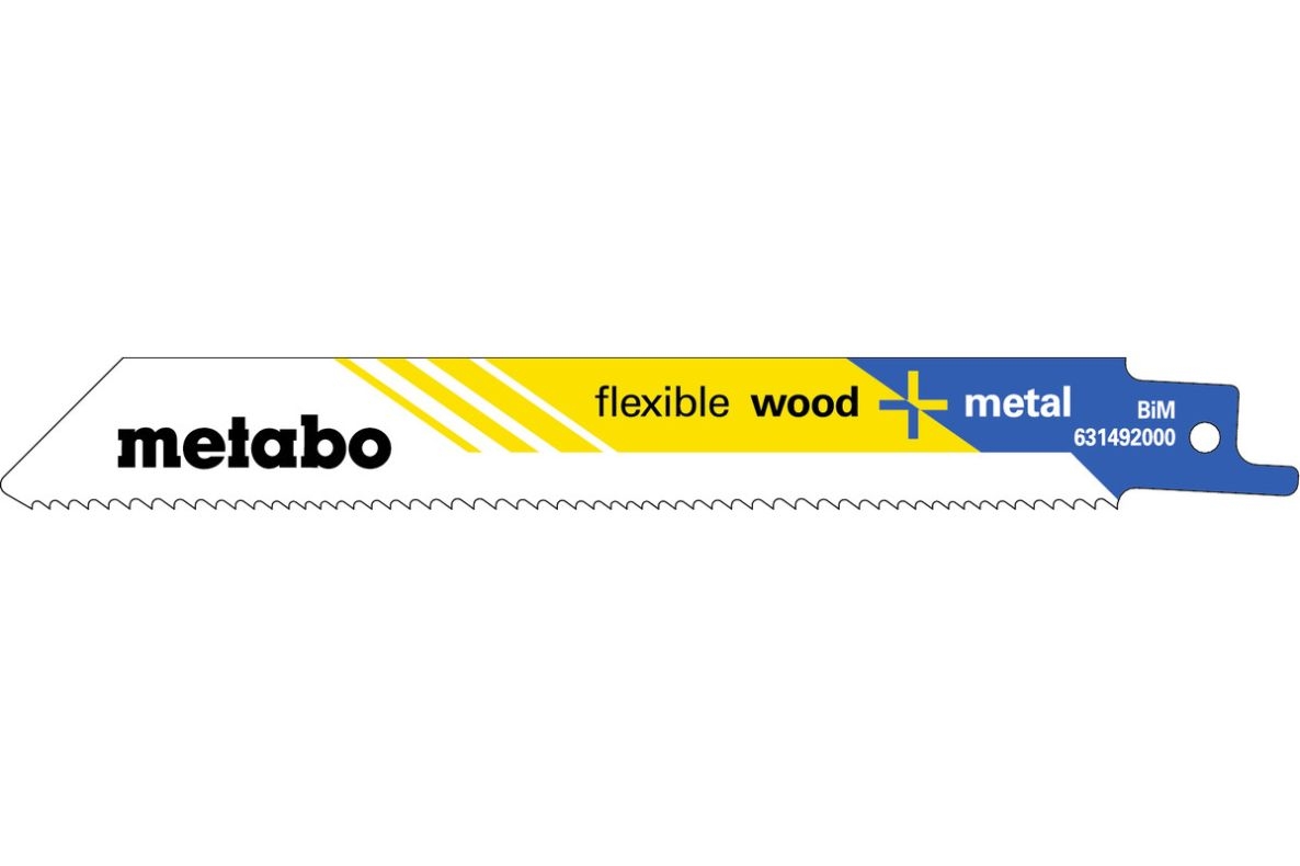 Metabo Tilbehør 631492000 Bajonetsavklinger (5 stk.) 150 / 1,8-2,6 mm BiM