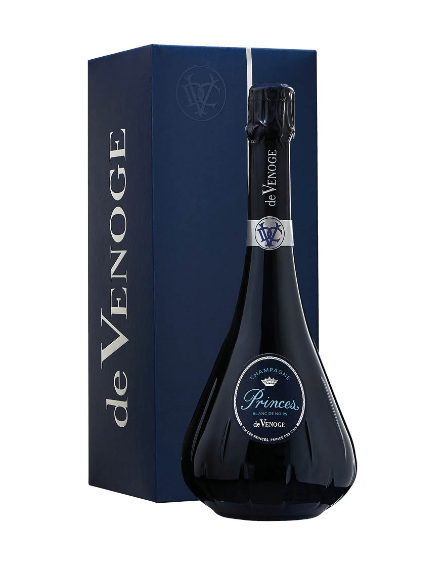 Champagne AOC Brut Blanc de Noirs Princes De Venoge 0,75 ℓ, En Étui